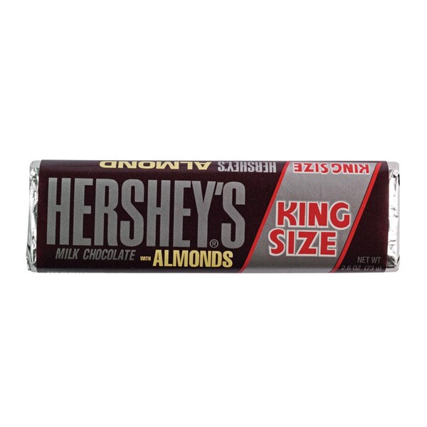 Hersheys Hershey's Milk Chocolate with Almonds Candy 2.6 oz 34000-22100 - main
